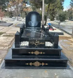 سنگ قبر گرانیت اصفهان کد 1352