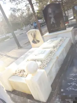 سنگ قبر مرمر سفید