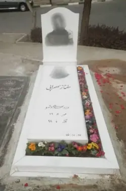 سنگ قبرنانو طرح باغچه کد919800