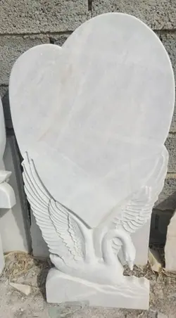 کتیبه سنگ مزار سفید