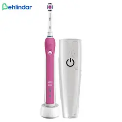 مسواک برقی اورال بی مدل Pro 750 – 3D White Pink - به‌لیندار - فروشگاه اینترنتی لوازم پزشکی