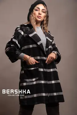 پالتو چهارخونه فوتر BERSHKA کد01