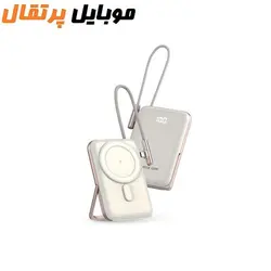 پاوربانک مگ سیف گرین 10000 میلی آمپر Monte Carlo - مشکی ا MAGSAFE POWER BANK 10000MAH GREEN