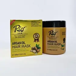 ماسک مو بدون سولفات آرگان ریو 1000میل Rio Hair Mask