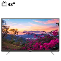 تلویزیون ال ای دی هوشمند ایکس ویژن مدل 43XT725 سایز 43 اینچ