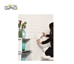 دیوارپوش فومی سه بعدي طرح آجری کد 100