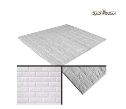 دیوارپوش فومی سه بعدي طرح آجری کد 100