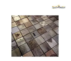 دیوارپوش تایل استیل پشت چسب دار کد Wooden