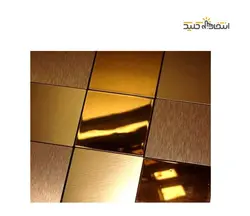دیوارپوش تایل استیل پشت چسب دار کد 9009C