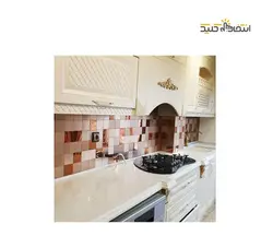 دیوارپوش تایل استیل پشت چسب دار کد 9009C