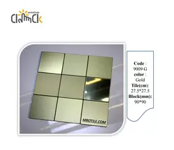 دیوارپوش تایل استیل پشت چسب دار کد 9009G