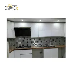 دیوارپوش تایل استیل پشت چسب دار کد 9009S