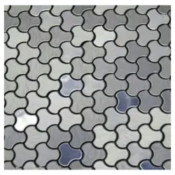 دیوارپوش تایل استیل پشت چسب دار کد 60030