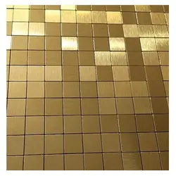 دیوارپوش تایل استیل پشت چسب دار کد 5002G