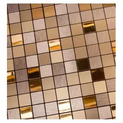 دیوارپوش تایل استیل پشت چسب دار کد 500