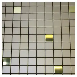 دیوارپوش تایل استیل پشت چسب دار کد 4004