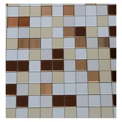 دیوارپوش تایل استیل پشت چسب دار کد 20537