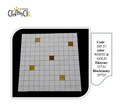 دیوارپوش تایل استیل پشت چسب دار کد 20527