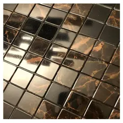 دیوارپوش تایل استیل پشت چسب دار کد 20395