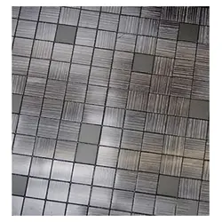 دیوارپوش تایل استیل پشت چسب دار کد 20241