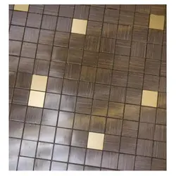 دیوارپوش تایل استیل پشت چسب دار کد 20240