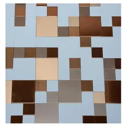 دیوارپوش تایل استیل پشت چسب دار کد 20080