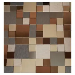 دیوارپوش تایل استیل پشت چسب دار کد 20040