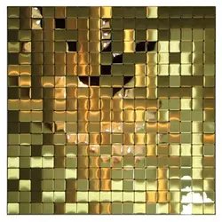 دیوارپوش تایل استیل پشت چسب دار کد 10021