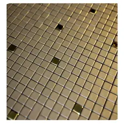 دیوارپوش تایل استیل پشت چسب دار کد 3003