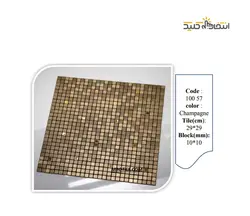 دیوارپوش تایل استیل پشت چسب دار کد 10057