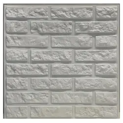 دیوارپوش پنل پليمري سه بعدي طرح آجر امریکایی کد 016