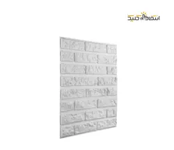 دیوارپوش پنل پليمري سه بعدي طرح آجر امریکایی کد 016