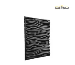 دیوارپوش پنل پليمري سه بعدي طرح ساحل (موج) کد014