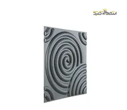 دیوارپوش پنل پليمري سه بعدي طرح مدور(دایره) کد 008