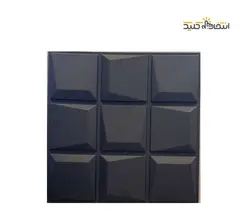 دیوارپوش پنل پليمري سه بعدي طرح آیس(یخ) کد 004