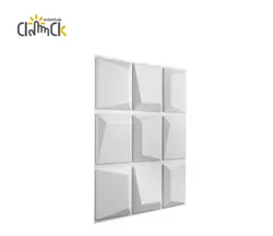 دیوارپوش پنل پليمري سه بعدي طرح آیس(یخ) کد 004