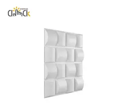 دیوارپوش پنل پليمري سه بعدي طرح حریر کد 005