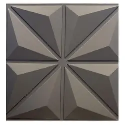دیوارپوش پنل پليمري سه بعدي طرح الماس کد 003