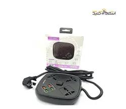 سه راهی برق و شارژ کلومن Koluman KS-C1 - مشکی