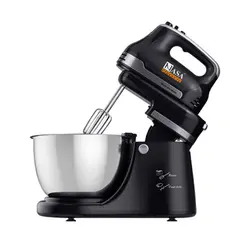 همزن چرخشی کاسه دار ناسا الکتریک مدل NS-972 (مشکی)