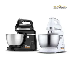 همزن چرخشی کاسه دار ناسا الکتریک مدل NS-972 (مشکی)