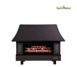 بخاری گازی نیک کالا طرح شومینه مدل نفیس کد MC-30