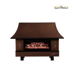 بخاری گازی نیک کالا طرح شومینه مدل زرین کد MC-28