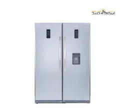 یخچال فریزر دو قلو هیمالیا مدل آیس پول (نقره ای)
