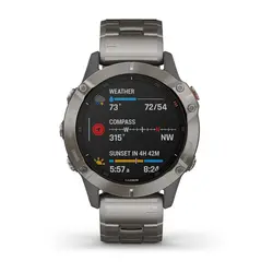 ساعت گارمین Fenix 6 pro sapphire