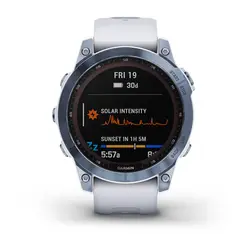 ساعت گارمین Fenix 7 Sapphire Solar Mineral Blue