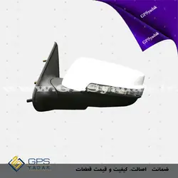 آینه پژو پارس راهنمادار(مجهز به دماسنج و هیتر) با فلاپ خام راست سوکت جدید ساخت داخل اتوتک