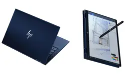 لپتاپ ۳۶۰ درجه لمسی نسل یازده HP ELITEBOOK DRAGONFLY