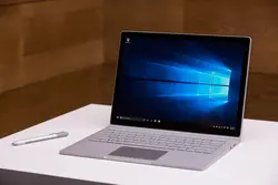 لپ تاپ 13.5 اینچی مایکروسافت با یک ترابایت حافظه Surface Book 2