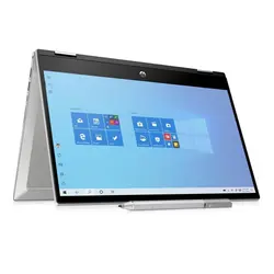 لپتاپ 360 درجه تبدیل‌پذیر نسل یازده رم16 حافظه یک ترابایت HP Pavilion x360 14